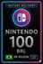 Nintendo eShop картасы - 100 BR