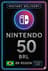 Nintendo eShop картасы - 50 BR