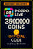 Poppo Live - 3500000 Monete