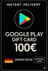 Google Play Gift Card - Germany 100 € DE