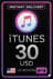 iTunes Geschenkkarte - 30 US$