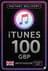 iTunes Gift Card GBP £100