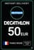 Decathlon Gift Card 50 EUR FR