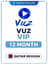 VUZ VIP-12 Month (QA)
