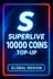 SuperLive 10.000 Coins Top-Up (Global)