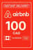 Airbnb Gift Card - 100 CAD (Canada)
