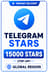 Telegram - 15000 Stars (Top-Up)
