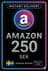 Amazon Ajándékutalvány - Svédország 250 SEK