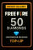 Doładowanie 50 diamentów w Free Fire (Indonezja)
