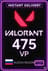 Valorant 475 VP (Ruský server)