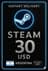 Steam Wallet Code - 30 USD (Argentina)