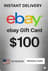 Подарункова карта eBay $100 США