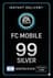 FC Mobile 99 Ezüst Ajándékkártya - Argentína