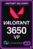 Valorant Points - 3650 VP (Latam Server)