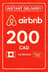 Dárková karta Airbnb - 200 CAD (Kanada)
