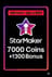 StarMaker 7000 mynt + 1300 aukagjafir