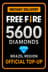Free Fire 5600 Diamonds Top-Up (Brazil)