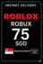 Roblox 75 SGD խաղի քարտ (SG)