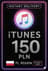 iTunes Gift Card 150 PLN