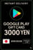 Google Play Gift Card - Japan YEN 3000