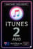 iTunes Gift Card AUD2