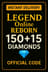 Legend Online 150 + 15 Yenidən Doğulan Elmas
